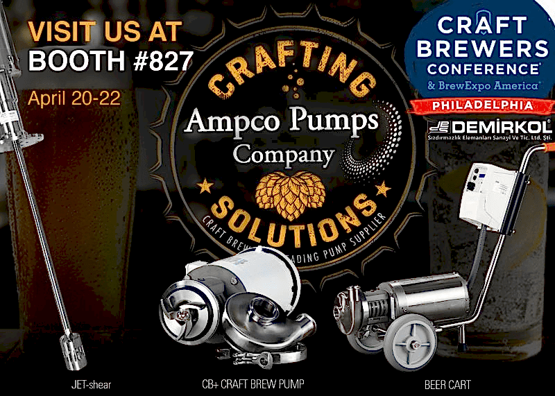 Craft Brewers Conference 2026: Ampco’nun Yenilikçi Çözümleriyle Tanışın